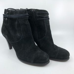 Black Suede Ankle Boots